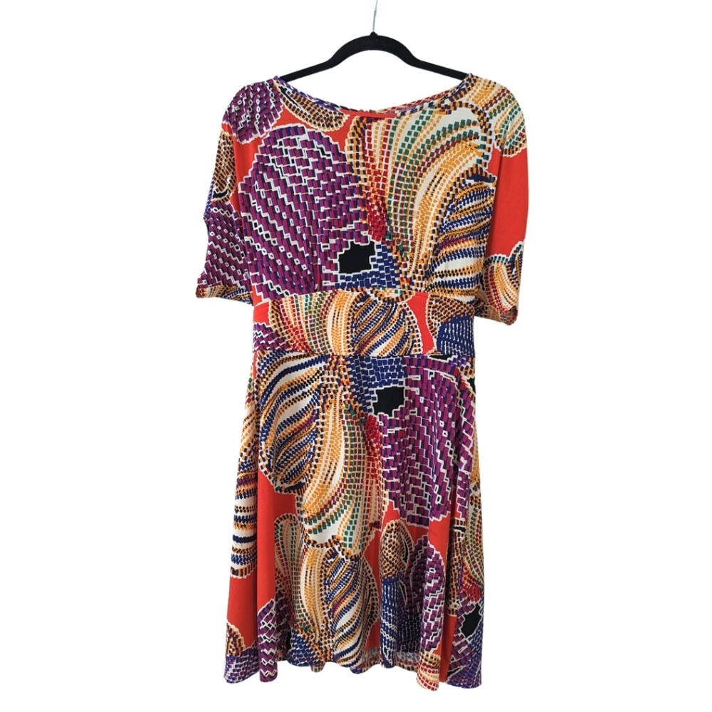 Laundry by Shelli Segal Rainbow Floral dress